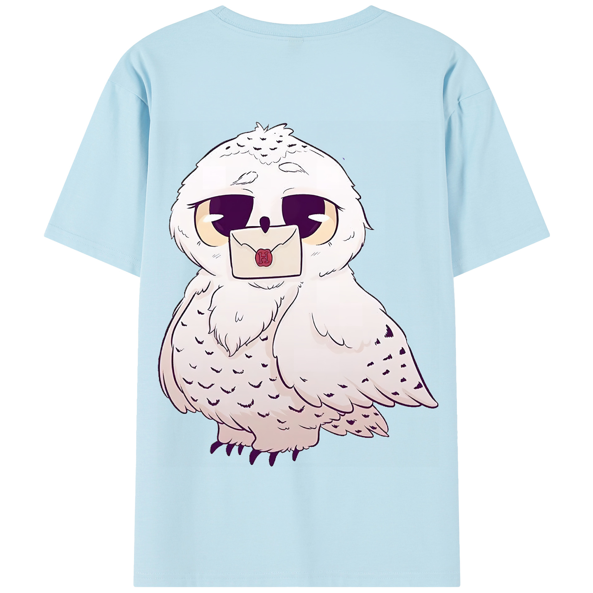 （画像用） Harry Potter ハリー・ポッターシリーズ 綿100％半袖Tシャツ（背面プリント）